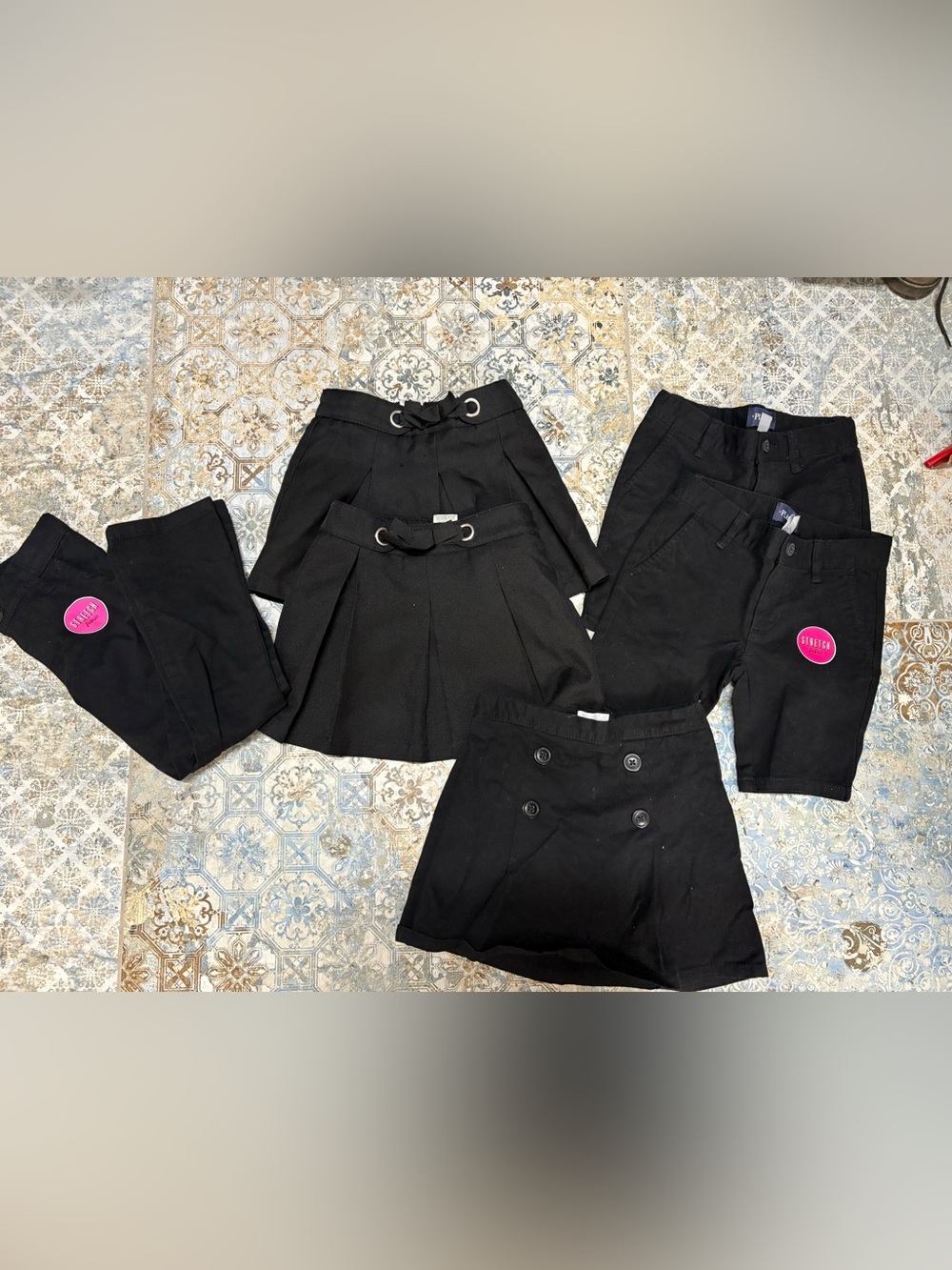 Girls Black Bottoms bundle